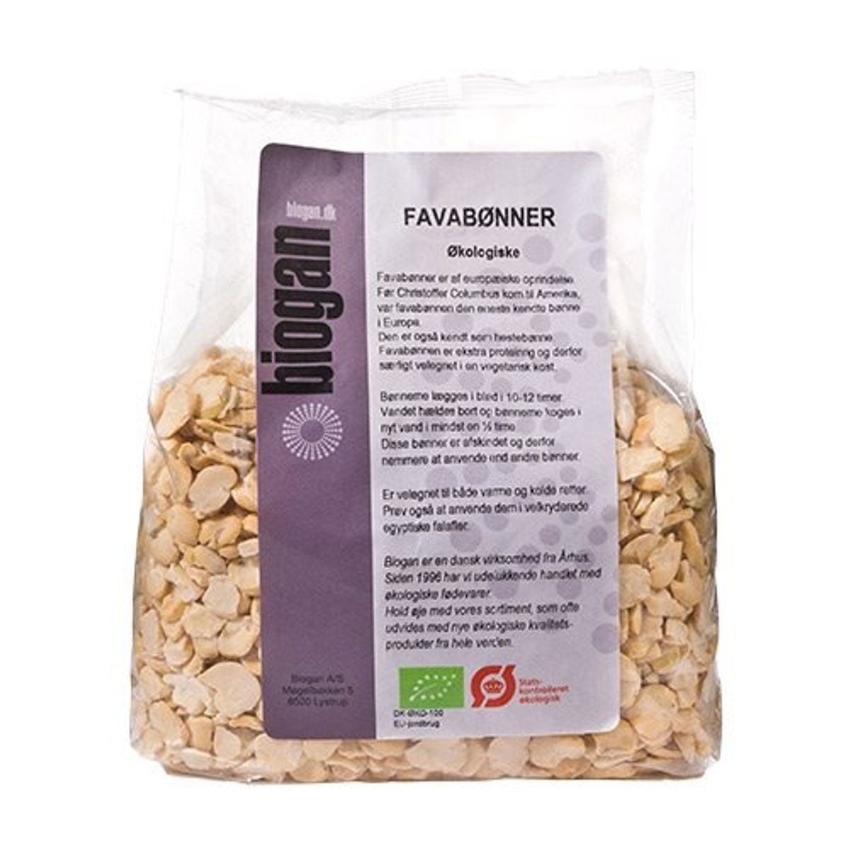 Favabønner/hestebønner Ø, 500g