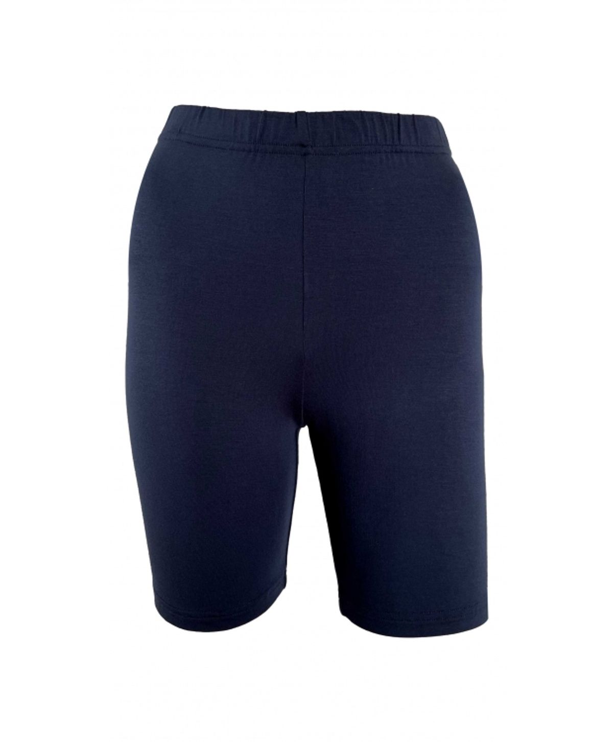 Festival bambus shorts/skånebuks i navy til kvinder