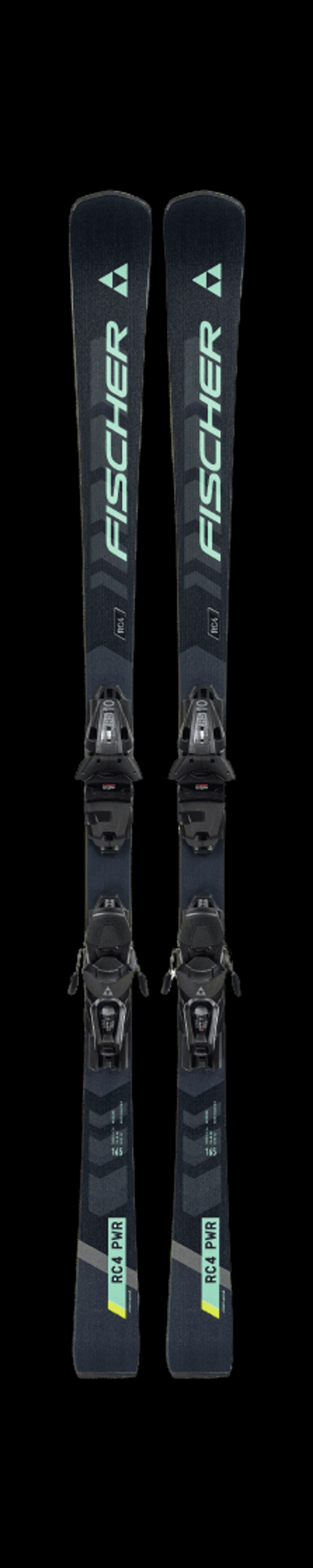 Fischer Rc4 Power Ar Ski Incl.+ Rs 10 Binding (Farve: Turkis, Størrelse: 165)