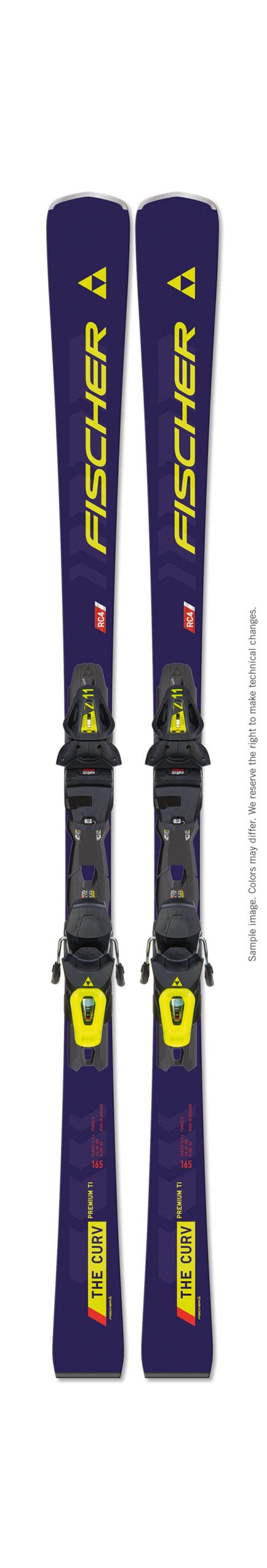 Fischer The Curv Premium Ti Ski Incl. Rs 11 Gw Binding (Farve: Blå, Størrelse: 175)