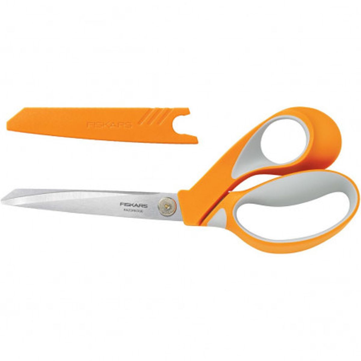 Fiskars Skræddersaks Softgrip Orange 23cm