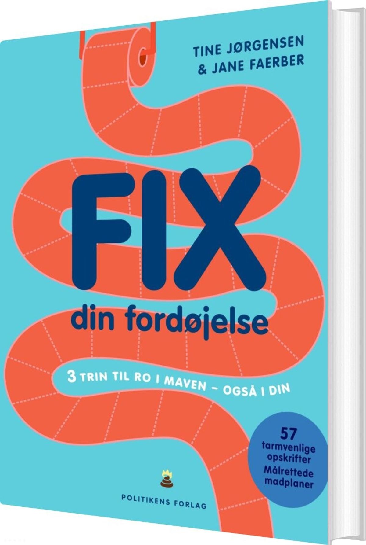 Fix Din Fordøjelse - Tine Jørgensen - Bog