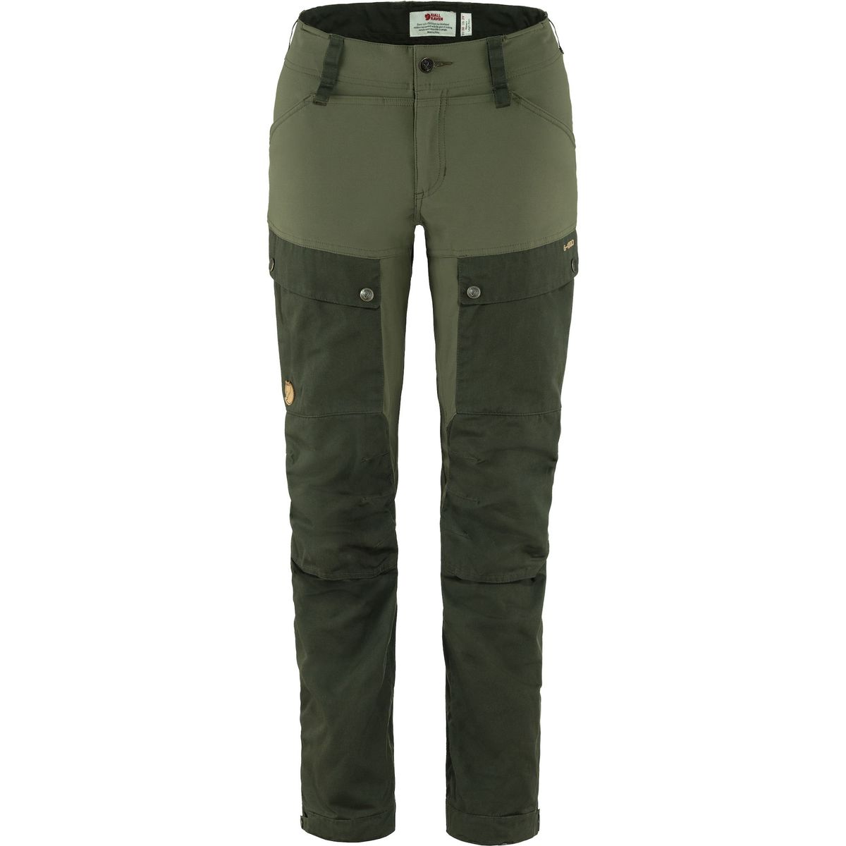 Fjällräven Keb Bukser W - Deep Forest - Laurel Green - 44