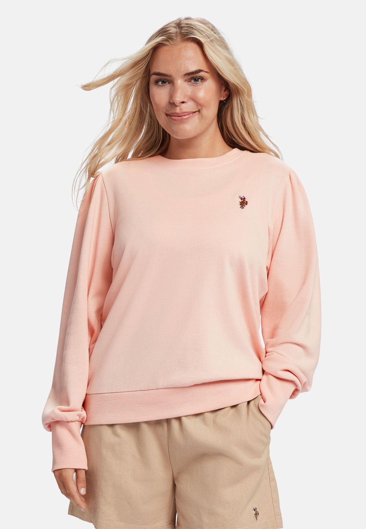 Flora Sweatshirt - U.S. Polo Assn - Kvinder - L