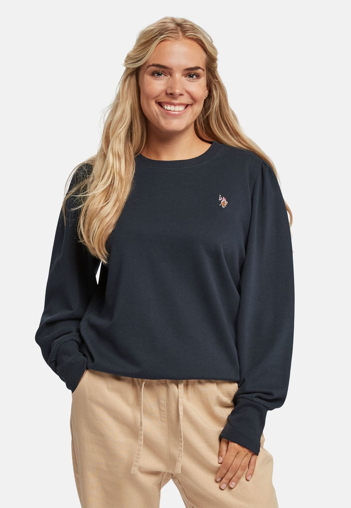 Flora Sweatshirt - U.S. Polo Assn - Kvinder - L