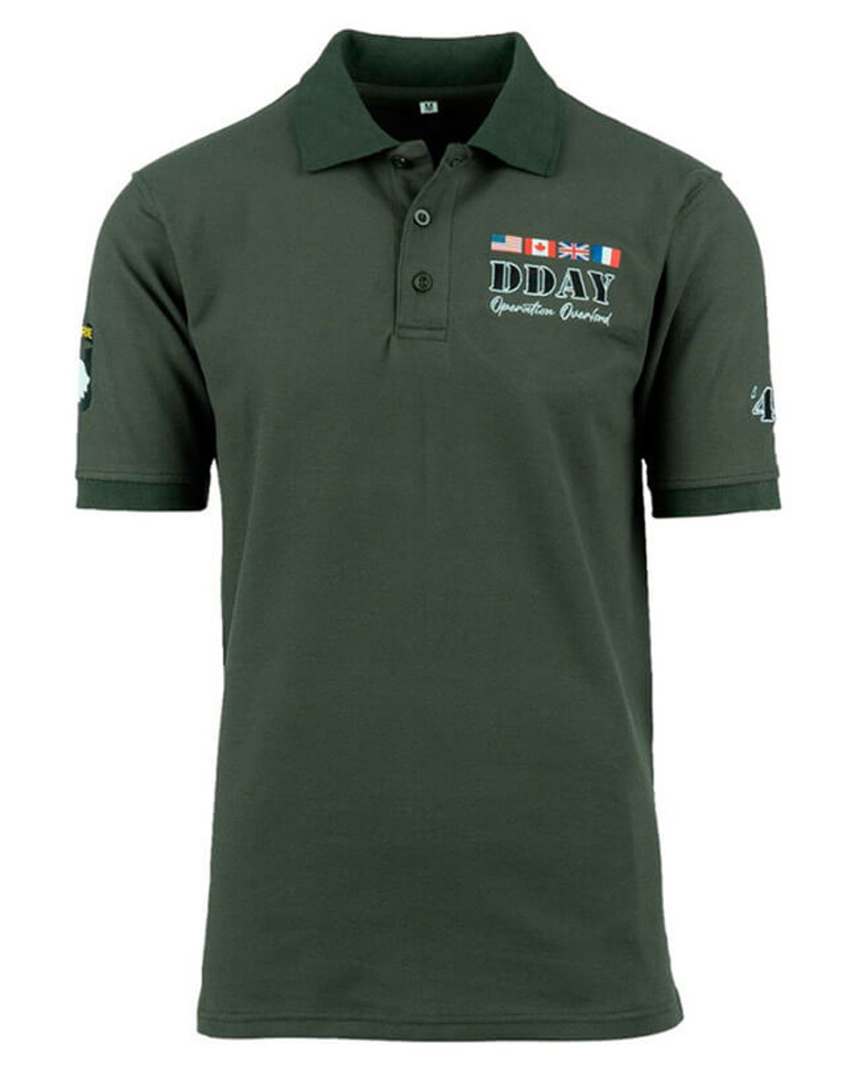 Fostex Polo Shirt D-Day 1944 Green 2XL