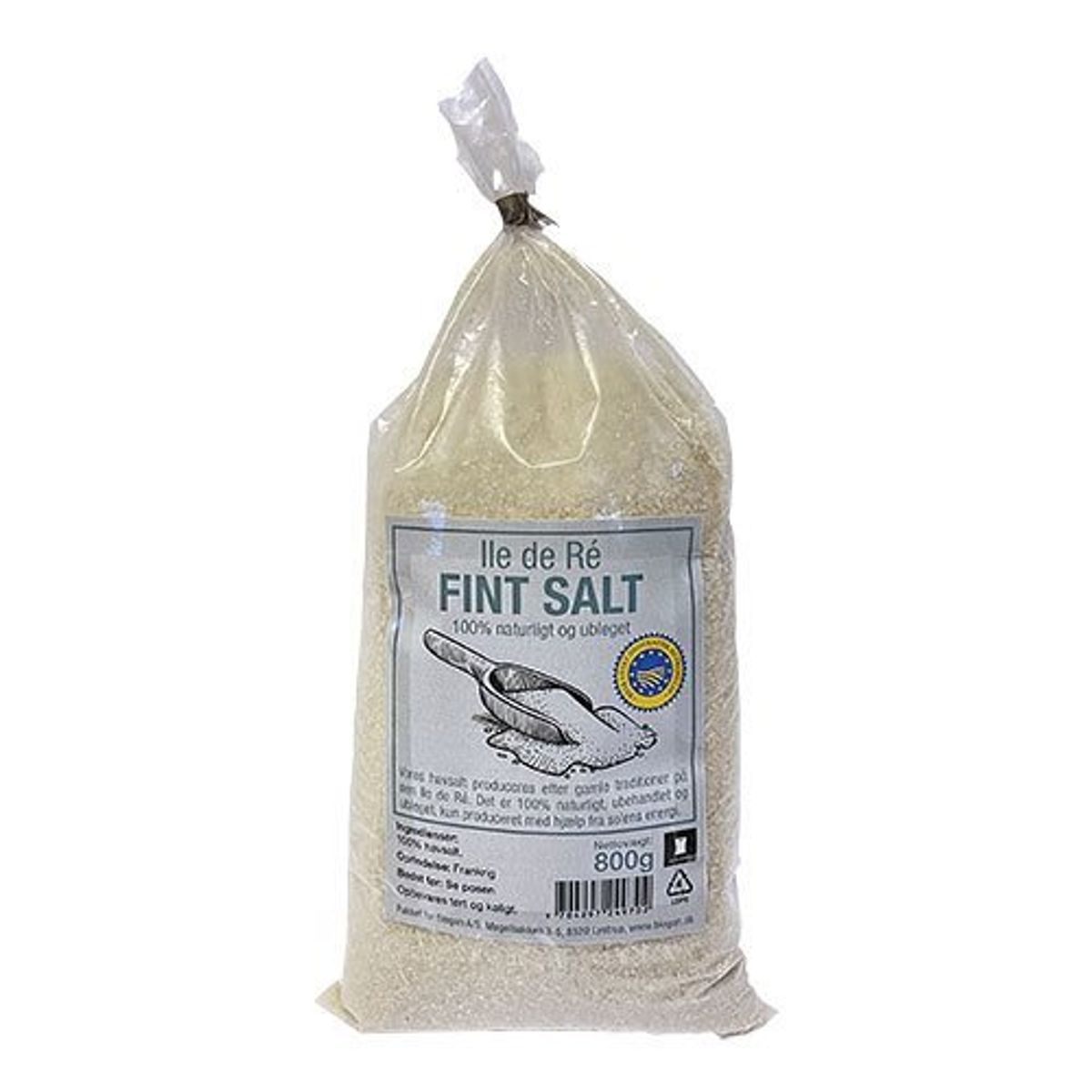 Fransk fint havsalt Ile de Ré ubleget, 800g