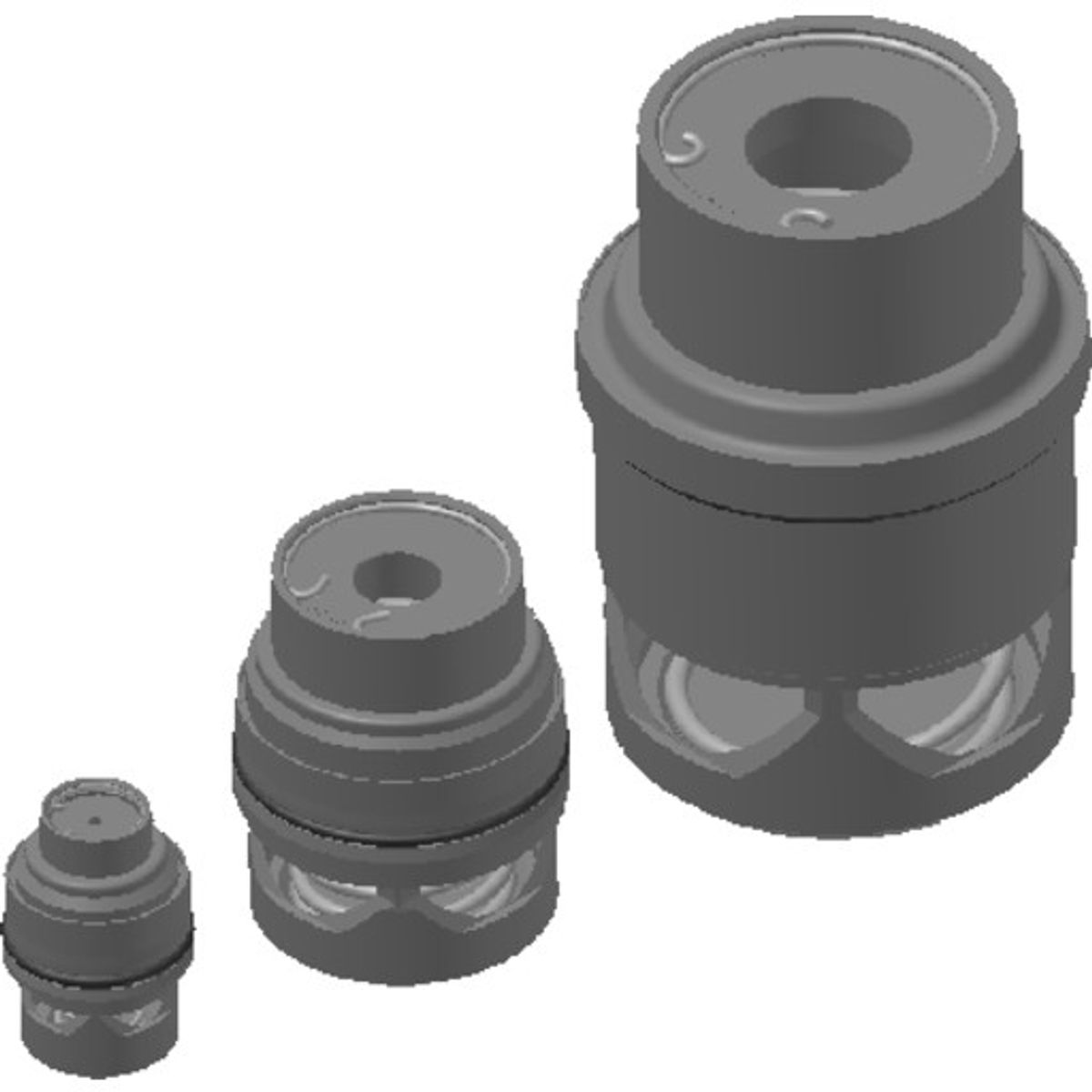 FRESE INDSATS M/BLÆNDE DN25L-5