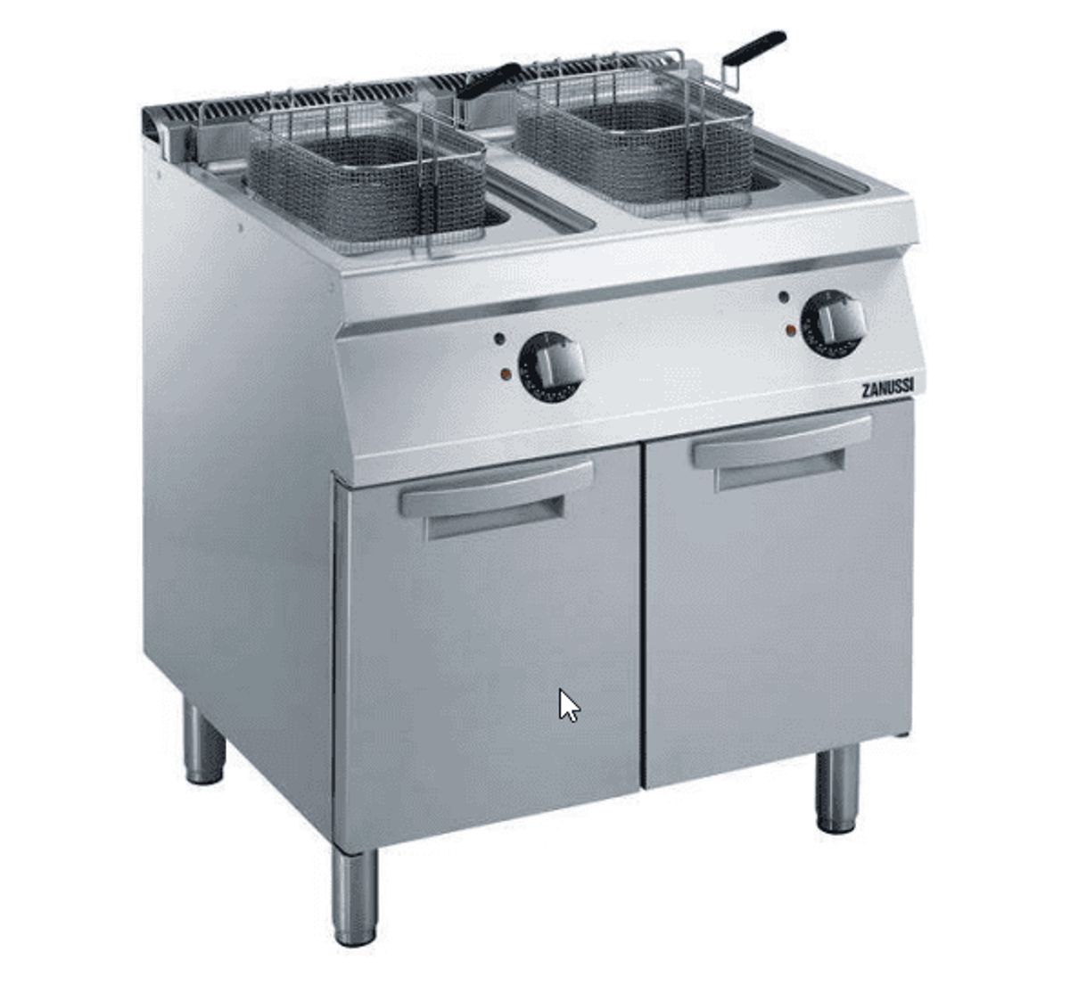 Friture dobbelt 2x14 liter elektrisk Zanussi