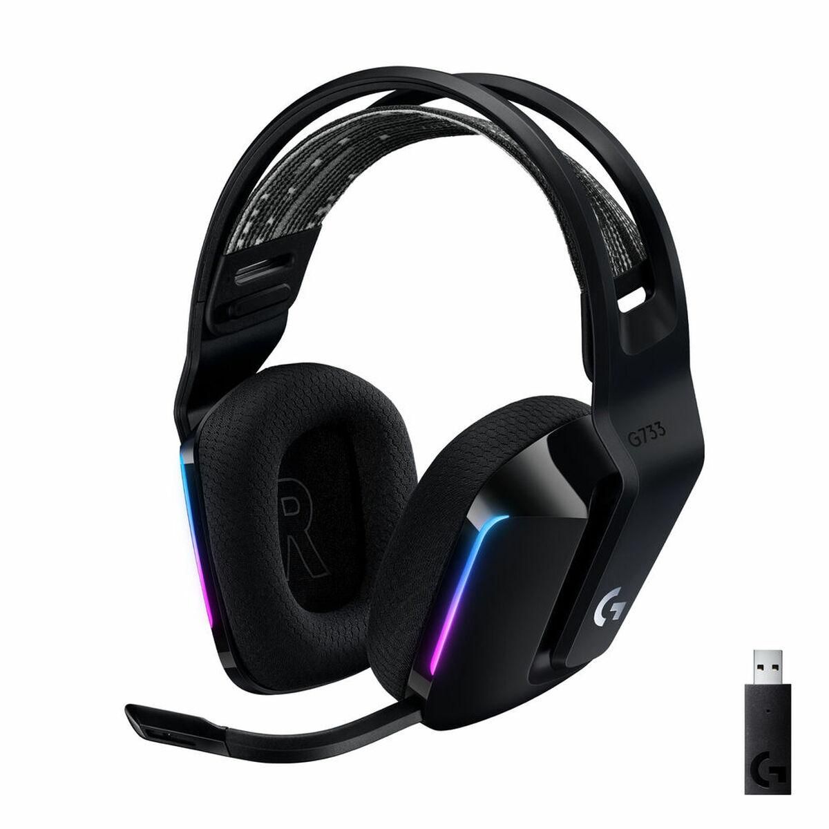 Gaming headset med mikrofon Logitech G733 Wireless Headset