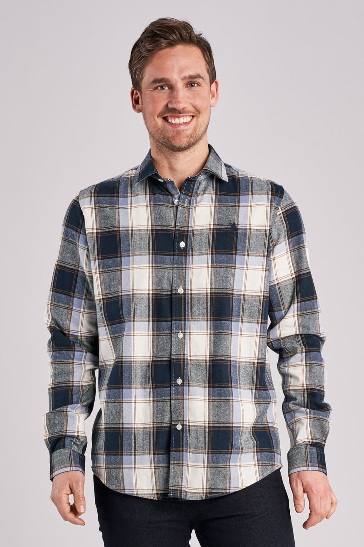 Gary Flannel Skjorte - U.S. Polo Assn - Herre - L