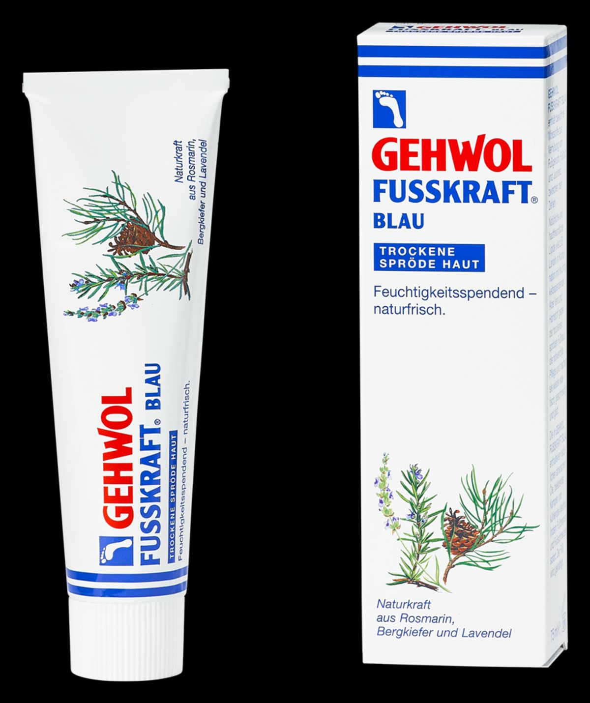 Gehwol Fusskraft intensiv creme, 125 ml (Gehwol Fusskraft blå)