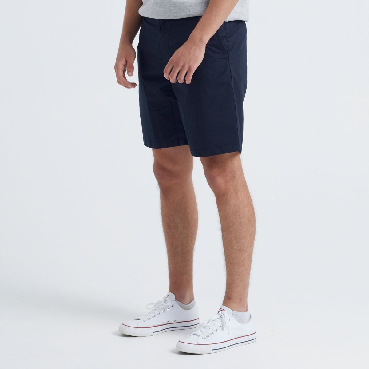 Gideon Light Cotton Shorts - L