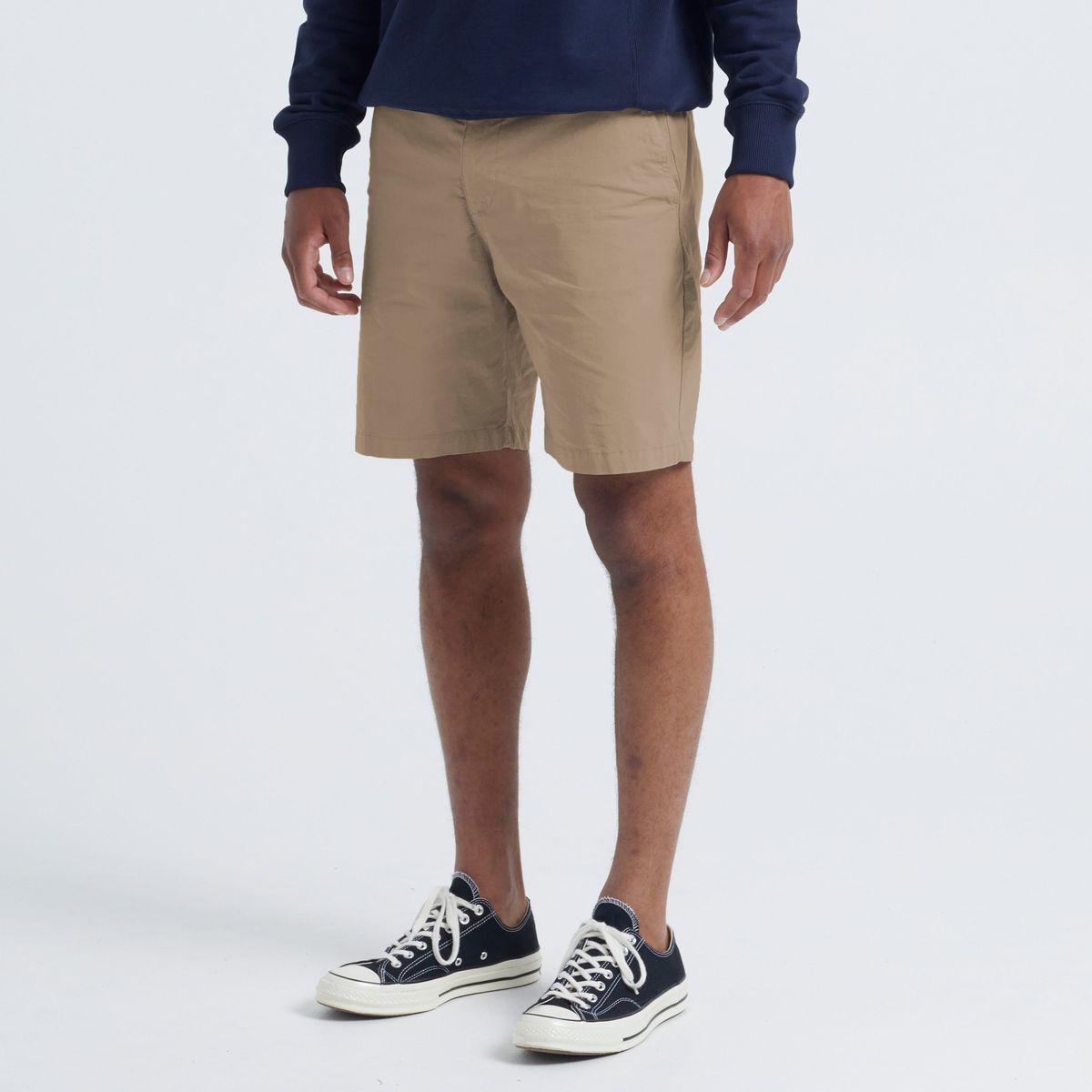 Gideon Light Cotton Shorts - S