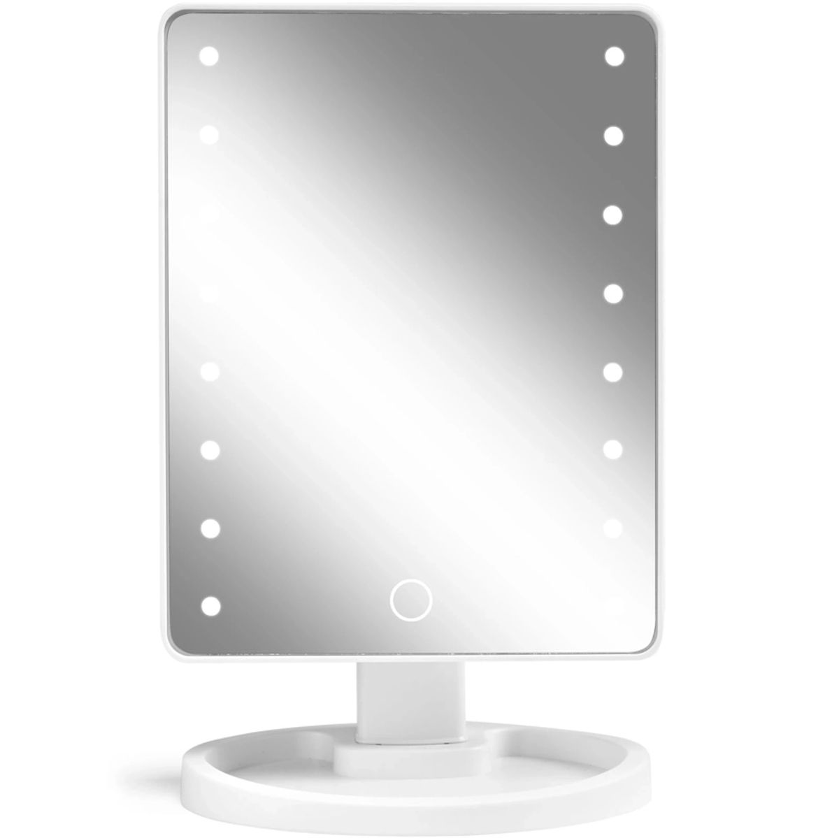 Gillian Jones Hollywood Mirror with Touch & USB-C - White 10261-90