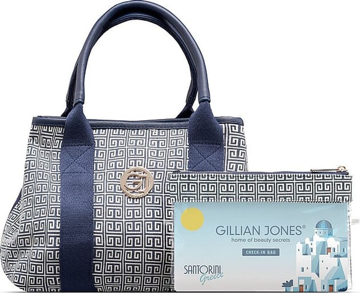 Gillian Jones - Mary Bag - Santorini Print Mary