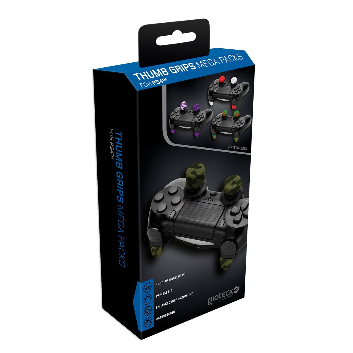 Gioteck Playstation 4 Thumb Grips Mega Pack