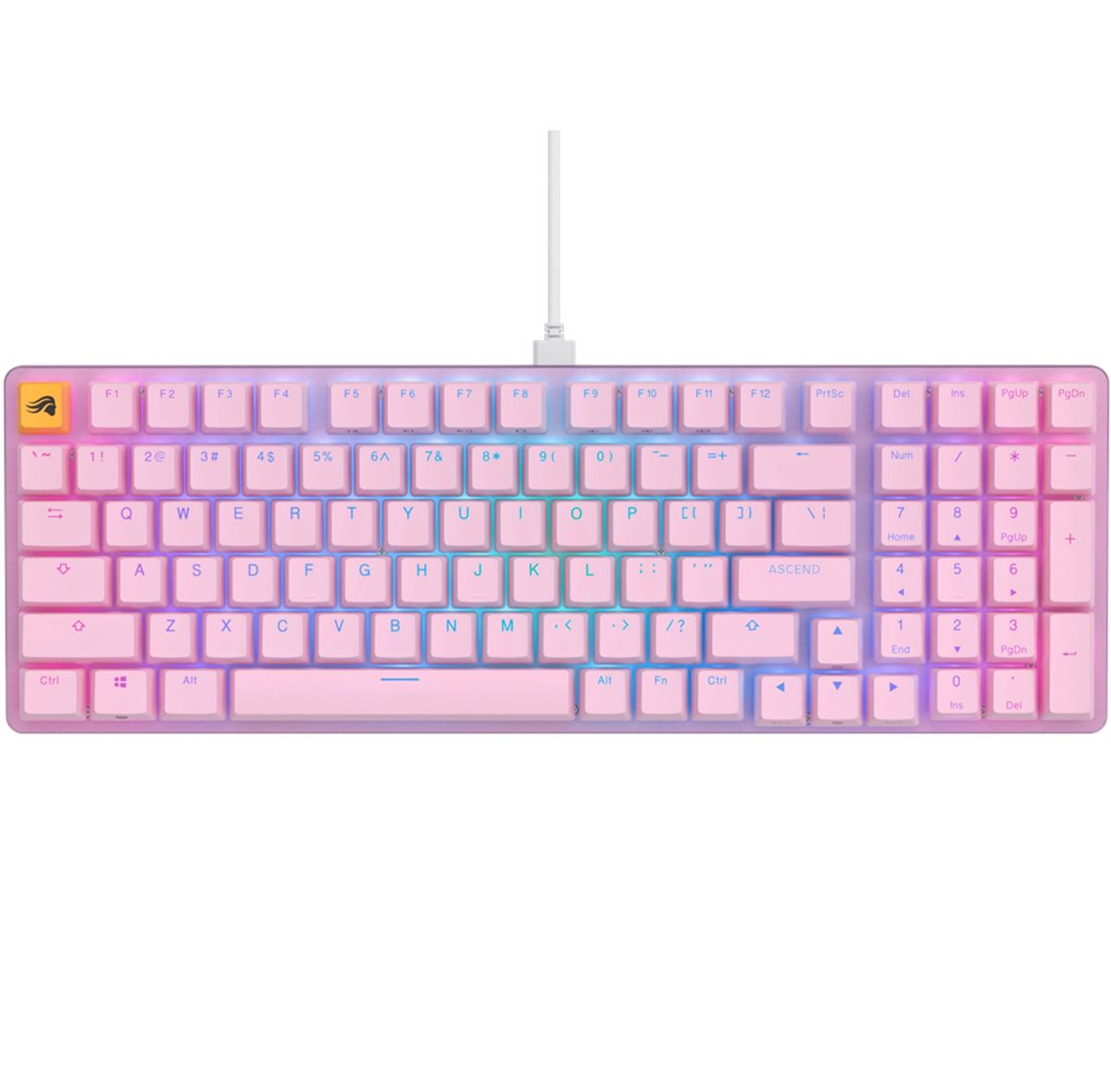 Glorious GMMK 2 Compact 96% - Fox switch, Pink