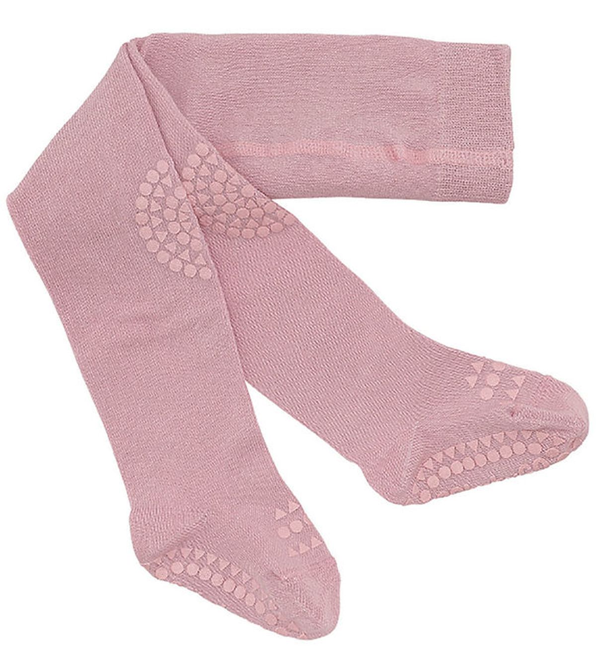 GoBabyGo Skridsikre Strømpebukser - Uld - Rose Blush