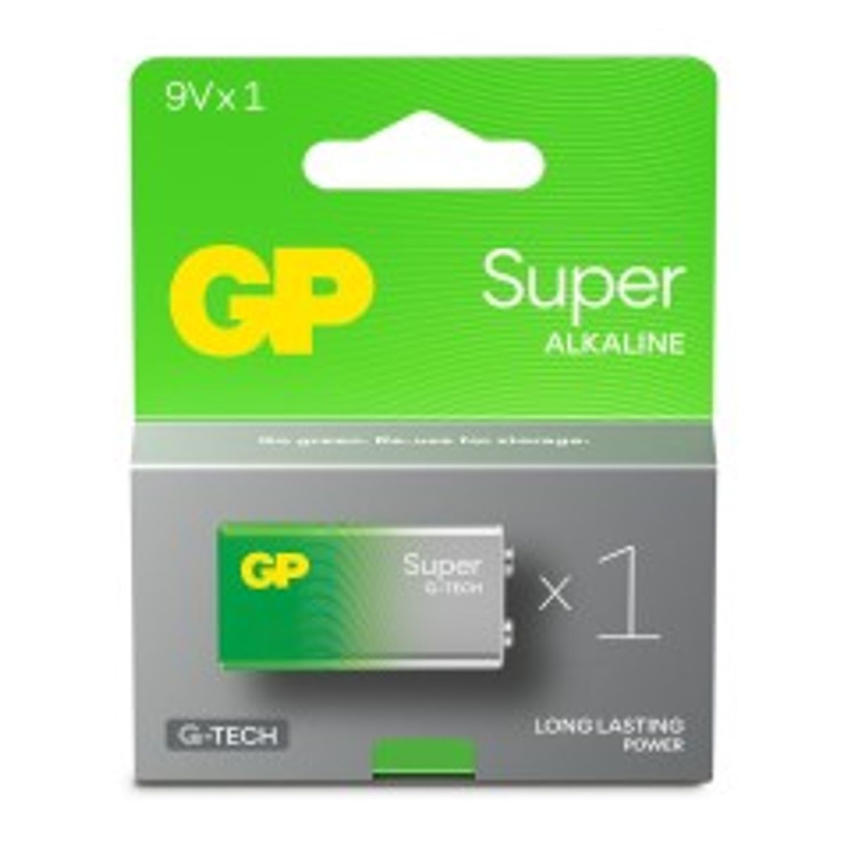 GP GP SUPER ALKALINE 9V Battery.