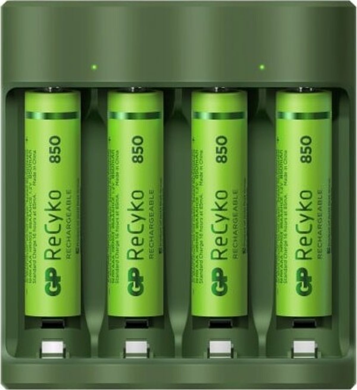 Gp Recyko - Aaa Batterier Med Usb Oplader - 850 Mah - 4 Stk