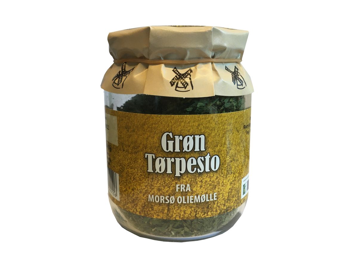 Grøn tørpesto