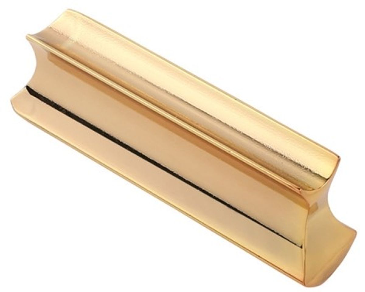 Guitar Metal Slide Tonebar 70mm Guld