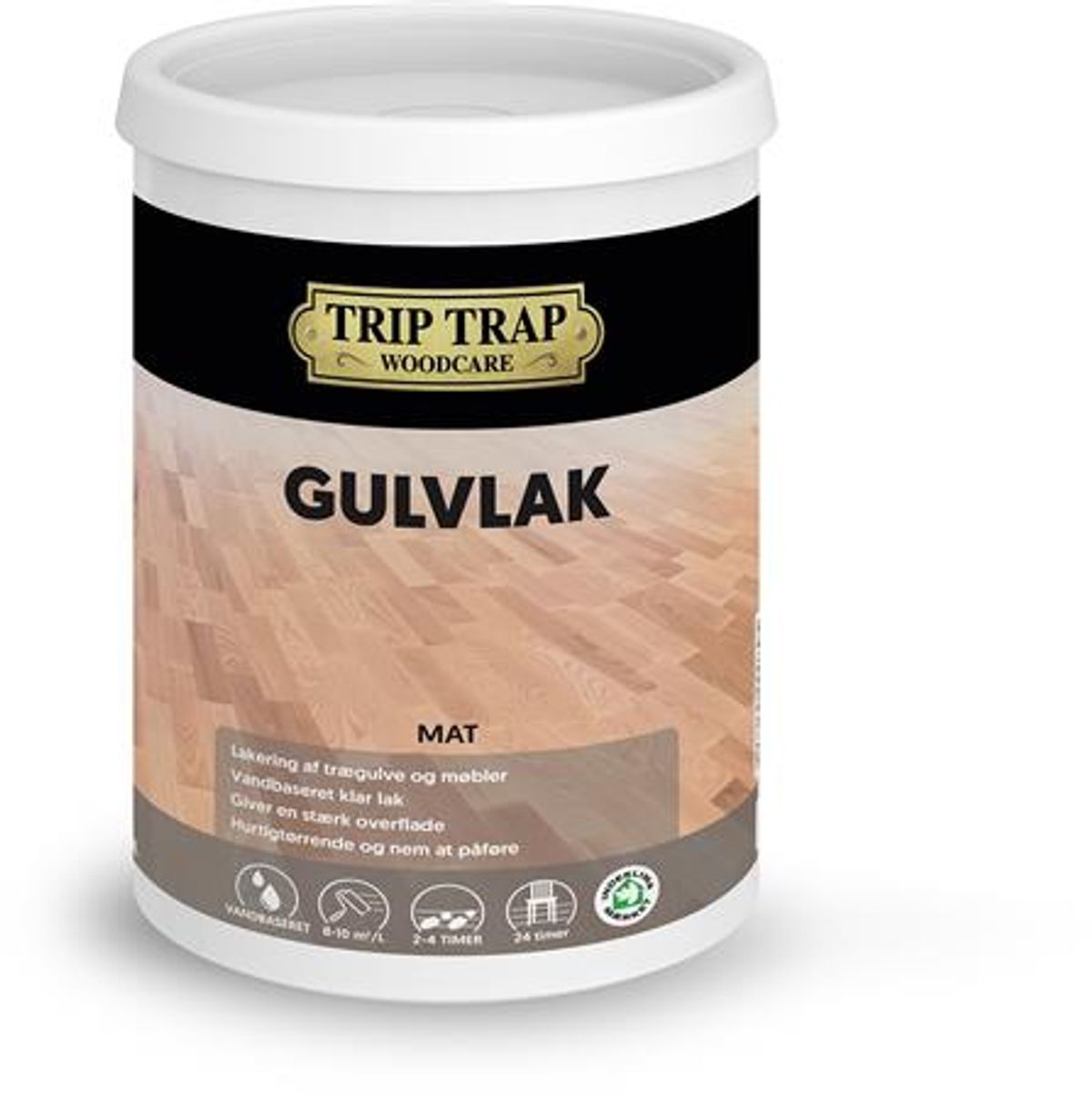 Gulvlak Mat 0,75L Farveløs