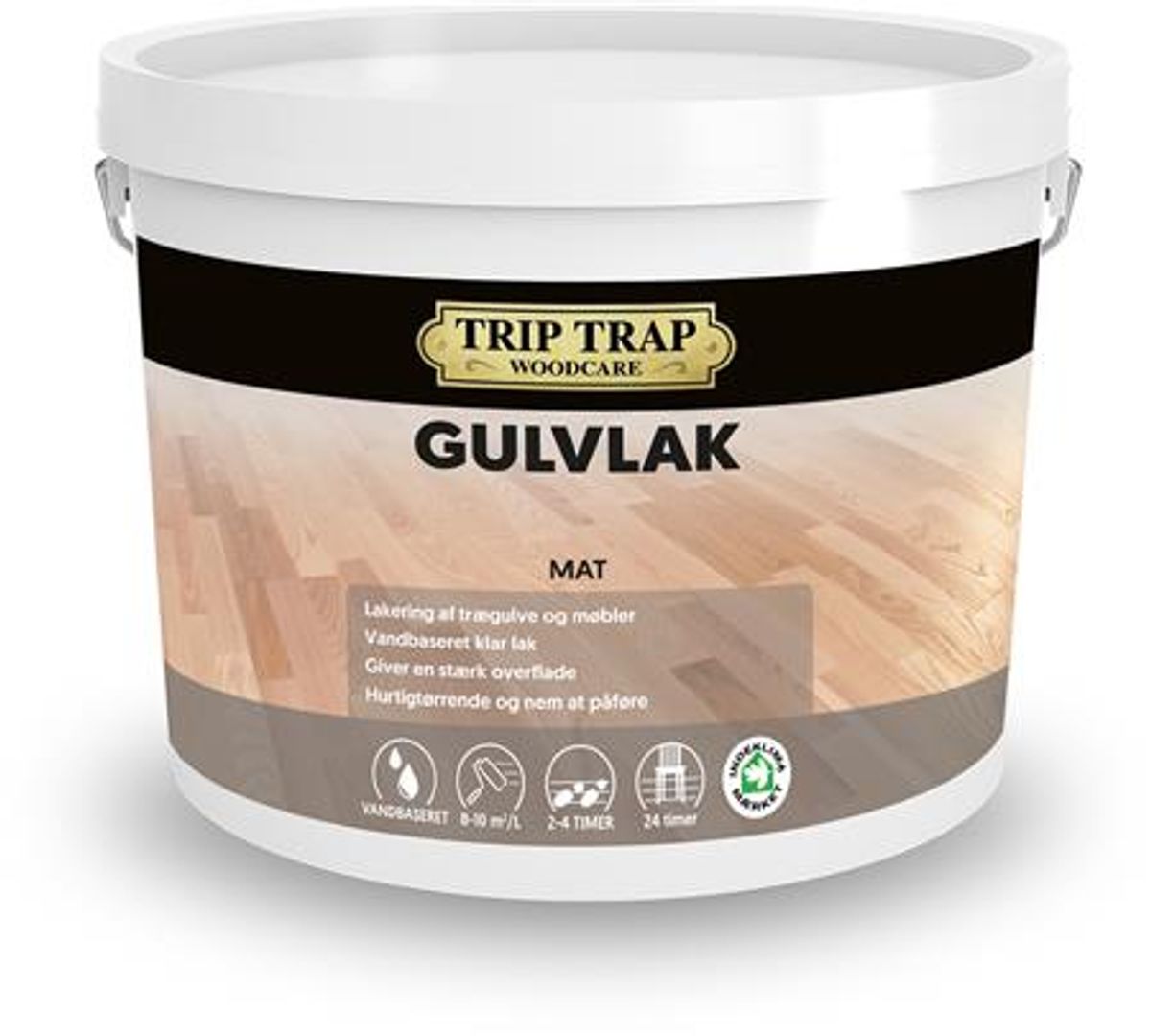 Gulvlak Mat 4,5L Farveløs