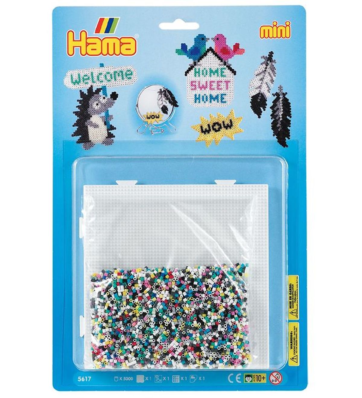 Hama Mini Perler - 5000 stk. - Home