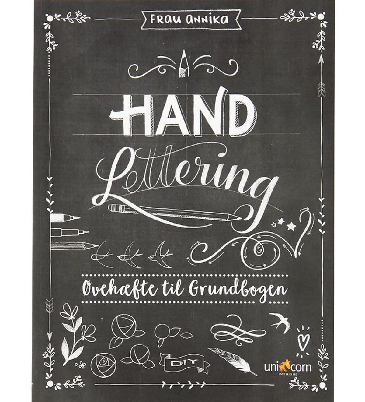 Hand Lettering - Øvehæfte Til Grundbogen