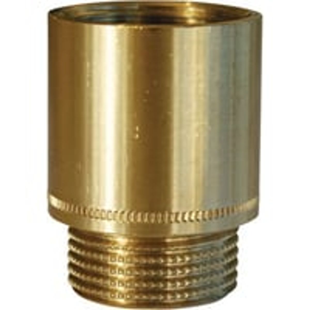 haneforlnger 1/2" x 10 mm, muffe/nippel, r messing