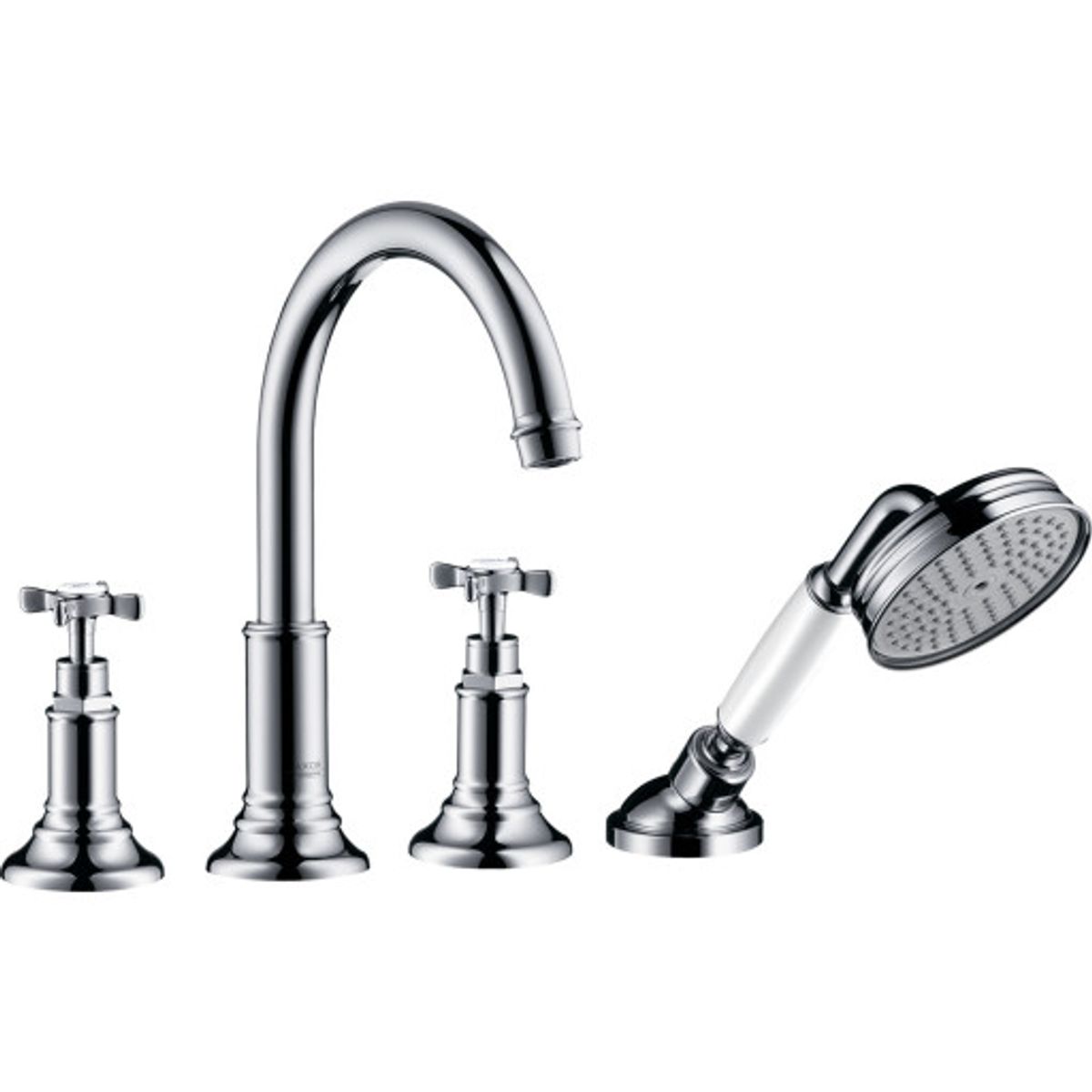 Hansgrohe AX Montreux 4-huls Set, krom