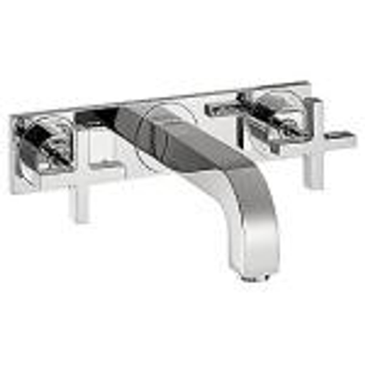 Hansgrohe Axor Citterio 3-huls HV væg/plade KG krom