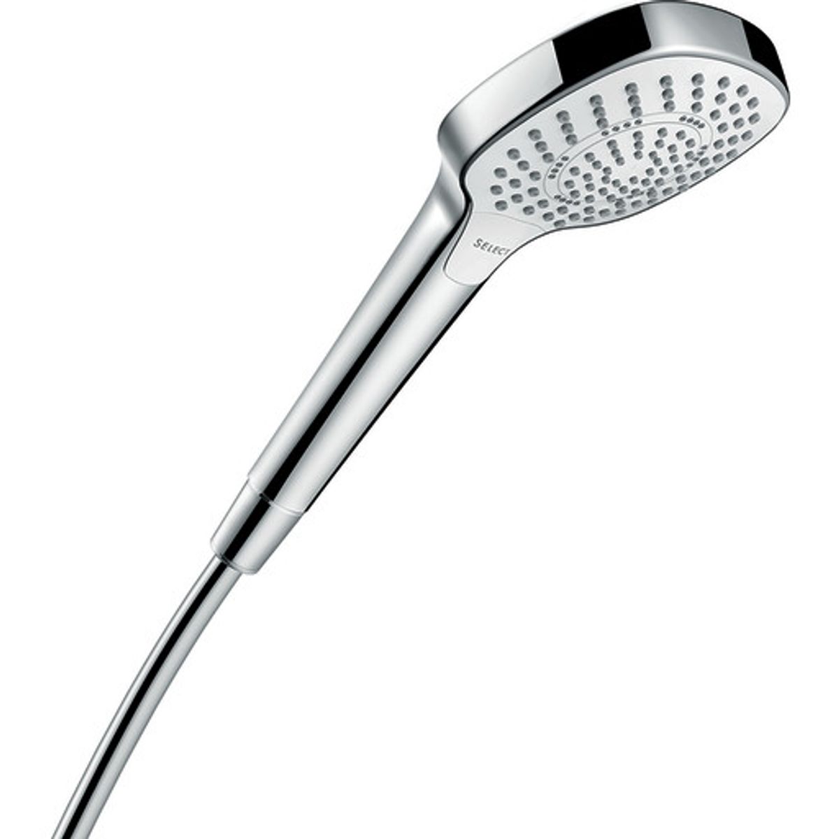 Hansgrohe Croma Select E Multi håndbruser 3 stråler krom/hvid