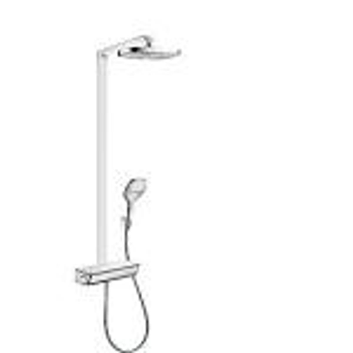 hansgrohe RD Select E300 SHP EcoSmart 2jet krom