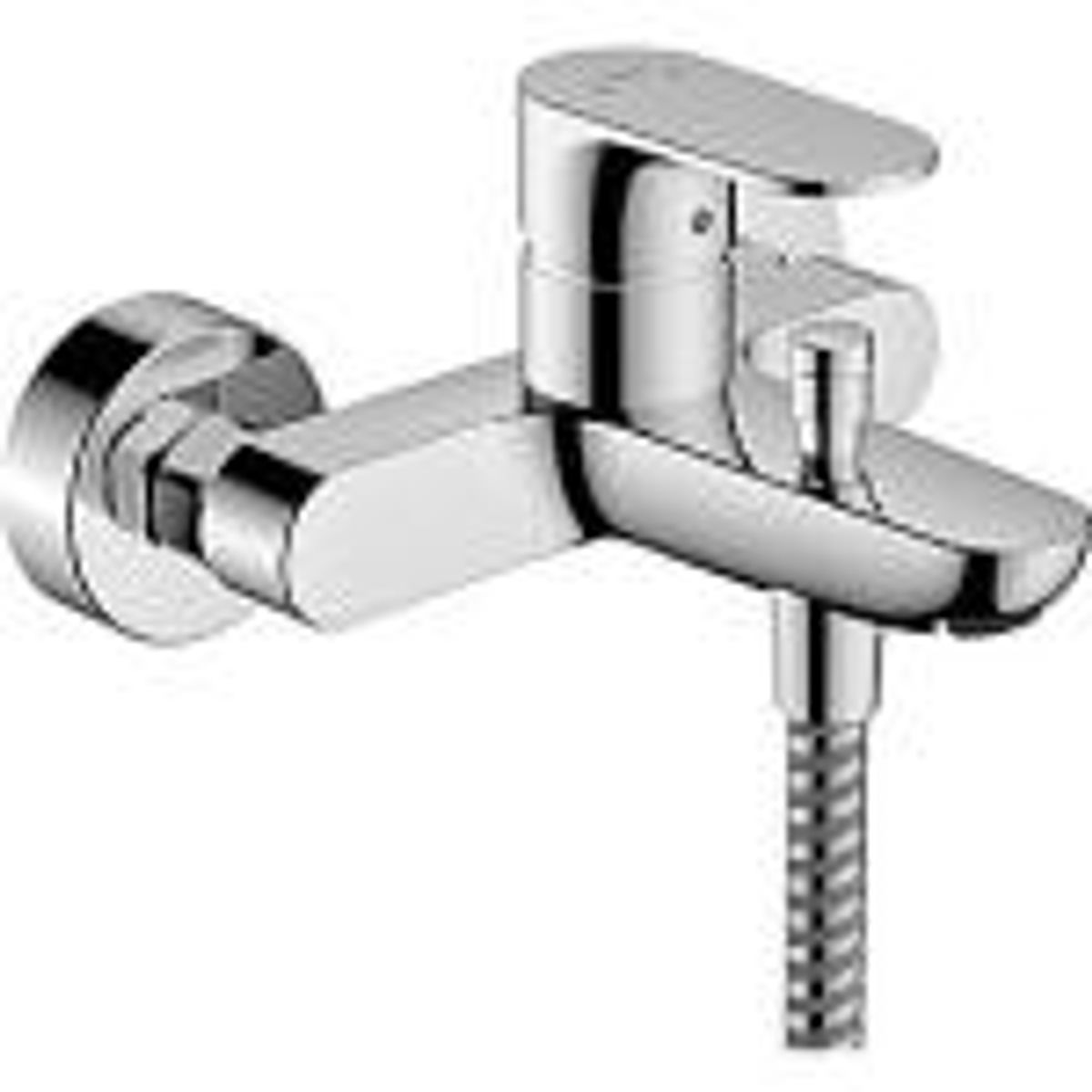 Hansgrohe rebris s 1-grebs kar-/brusearmatur, krom