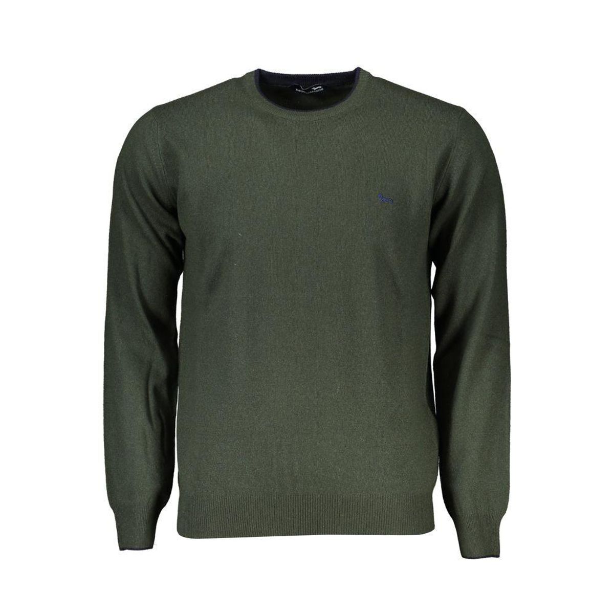 Harmont & Blaine Chic Green Crew Neck Designer Sweater