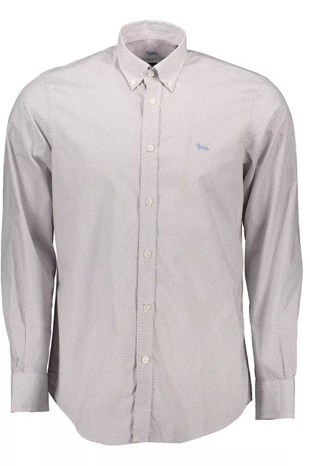 Harmont & Blaine Elegant White Cotton Long Sleeve Shirt