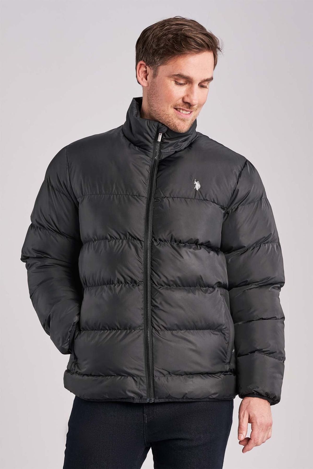 Henrik Quilted Vinterjakke - U.S. Polo Assn - Herre - XXL