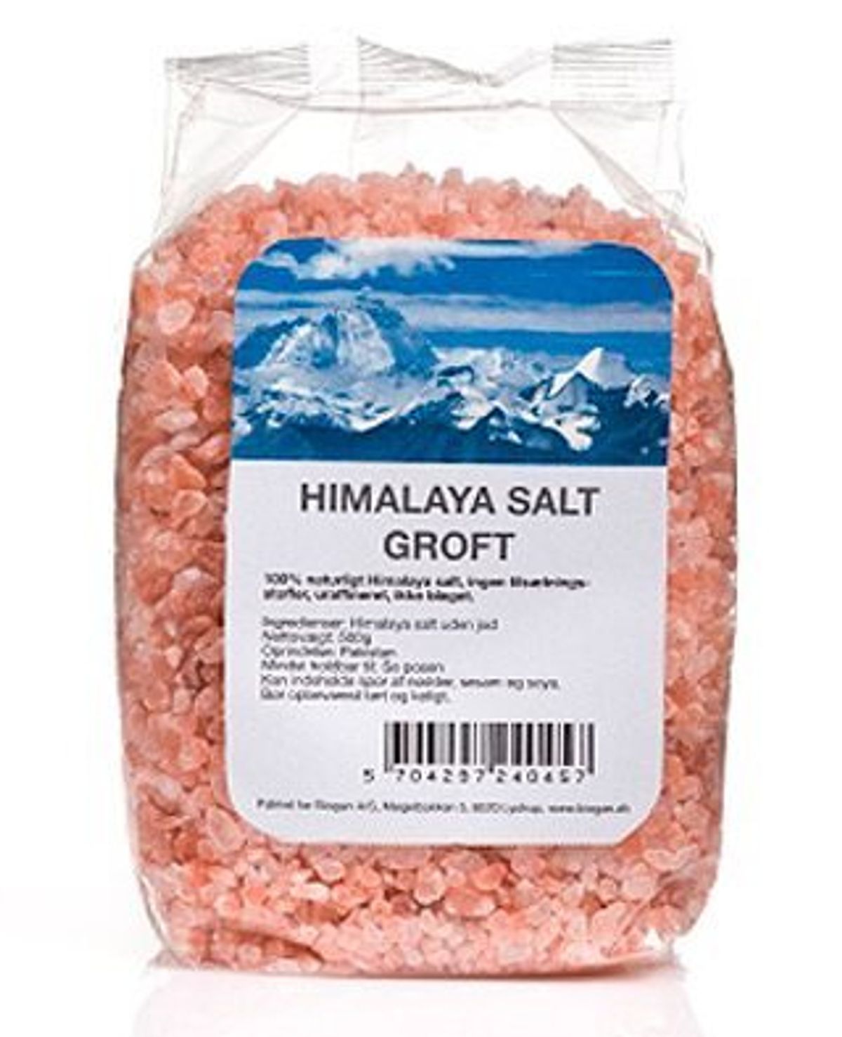 Himalayasalt, grov, 500g.