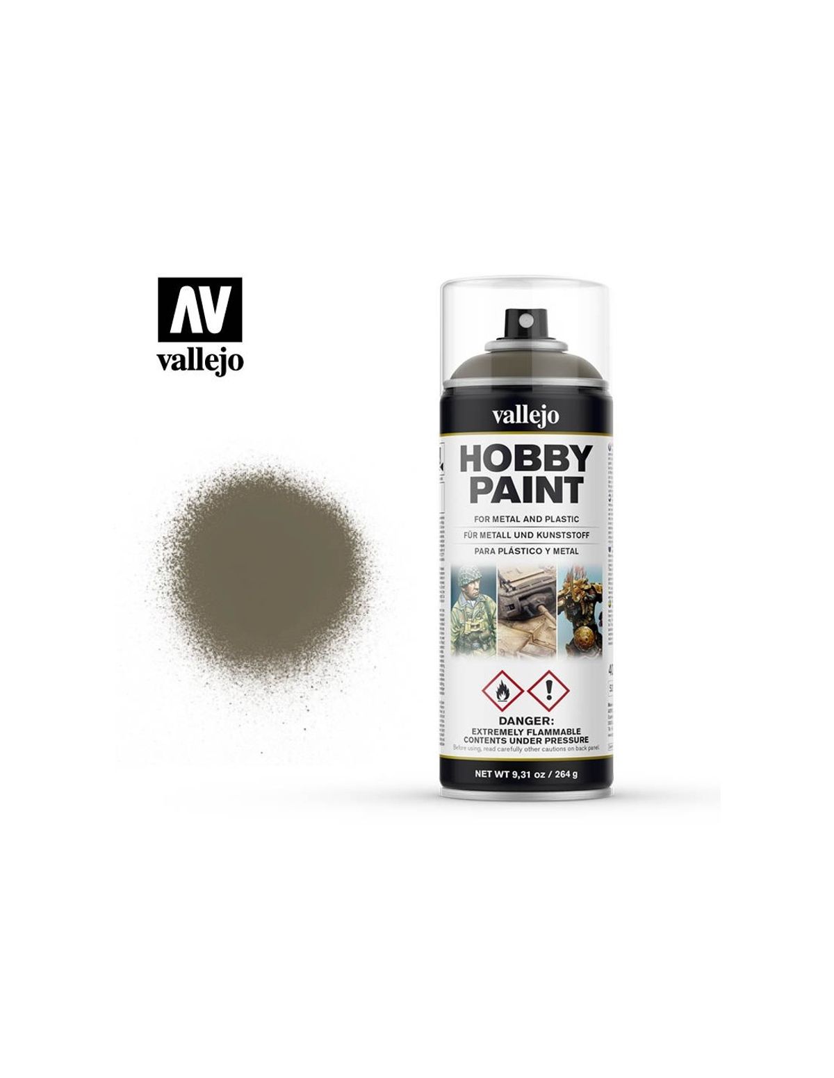 Hobby Paint Primer - Russian uniform - Spraymaling - Vallejo