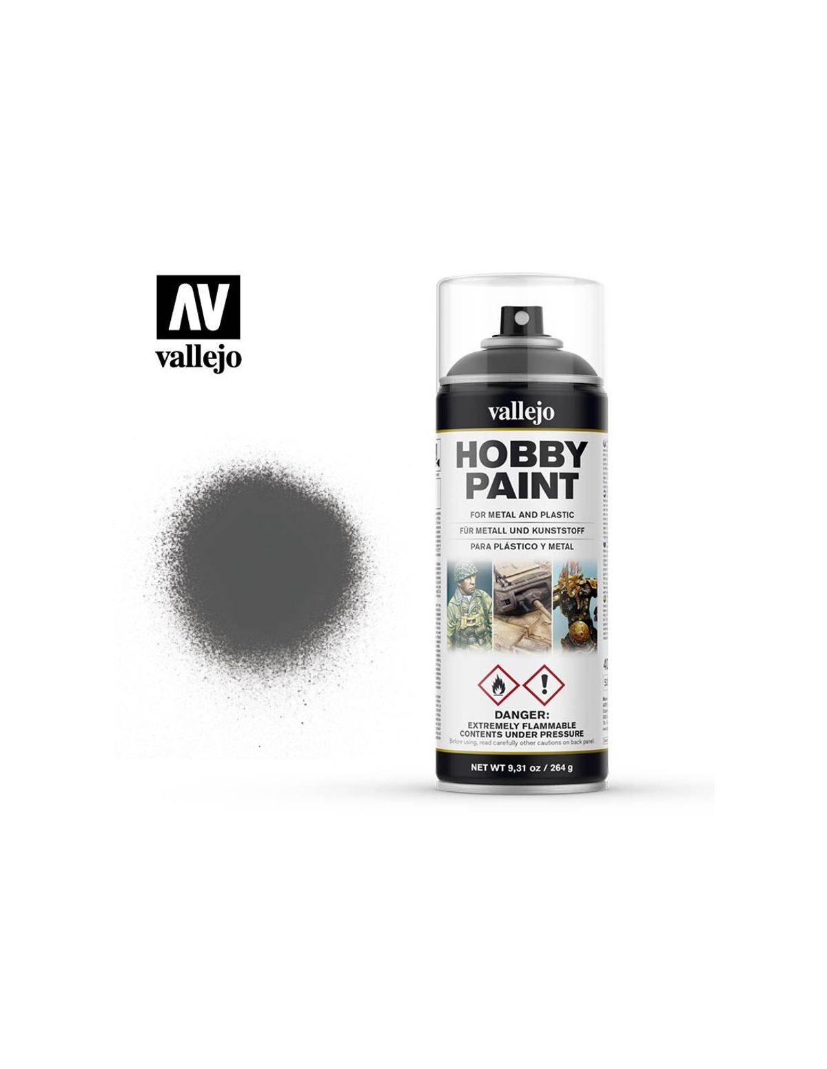 Hobby Paint Primer - UK Bronze Green - Spraymaling - Vallejo