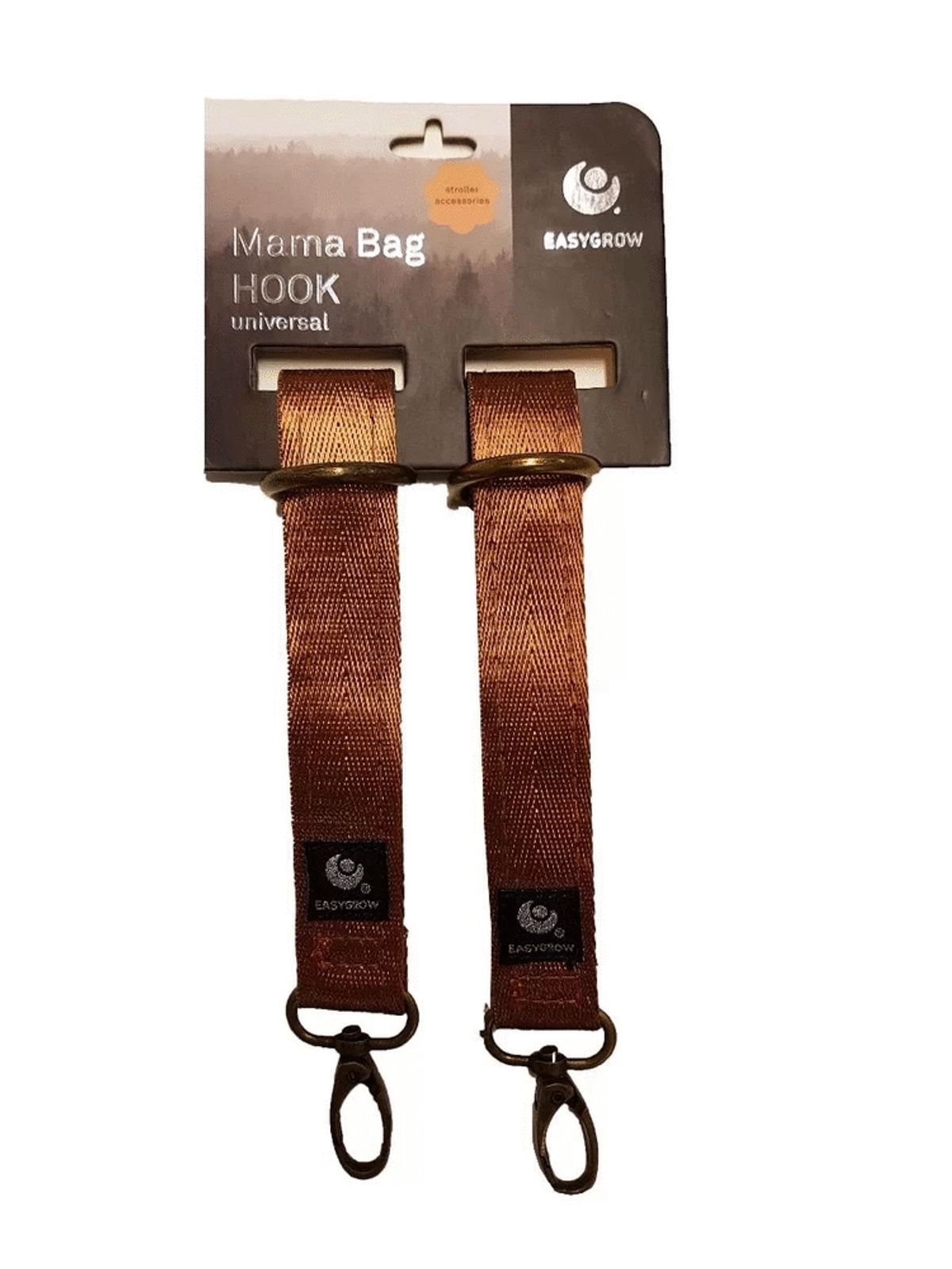 HOOKS for Mama bag brown