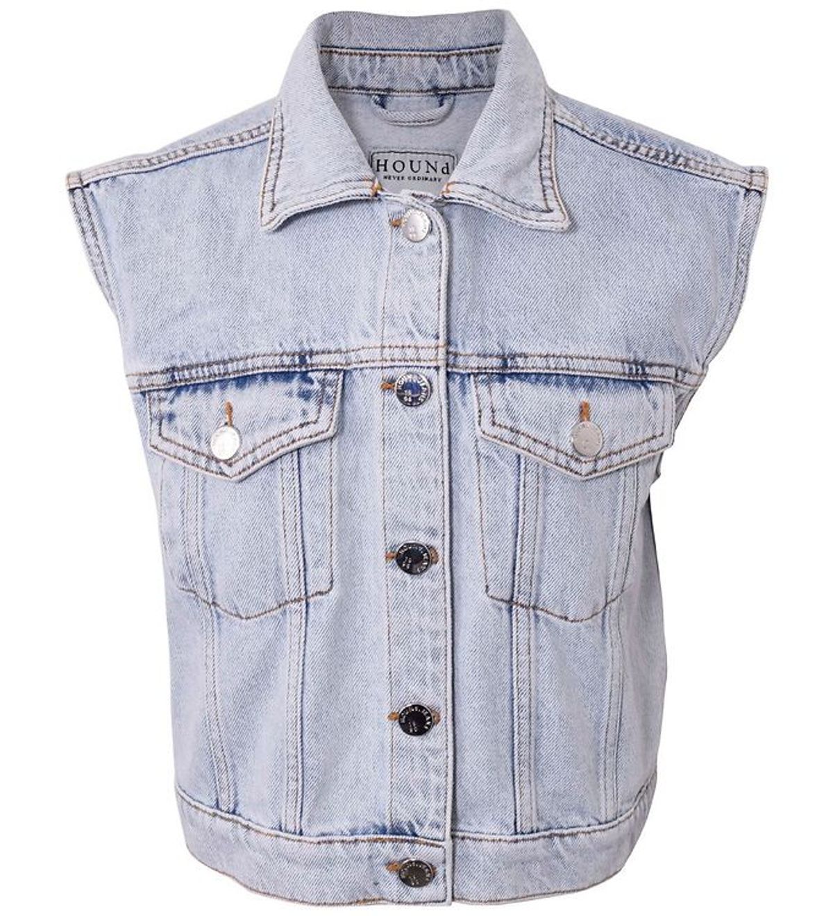 Hound Vest - Denim - Light Blue Used