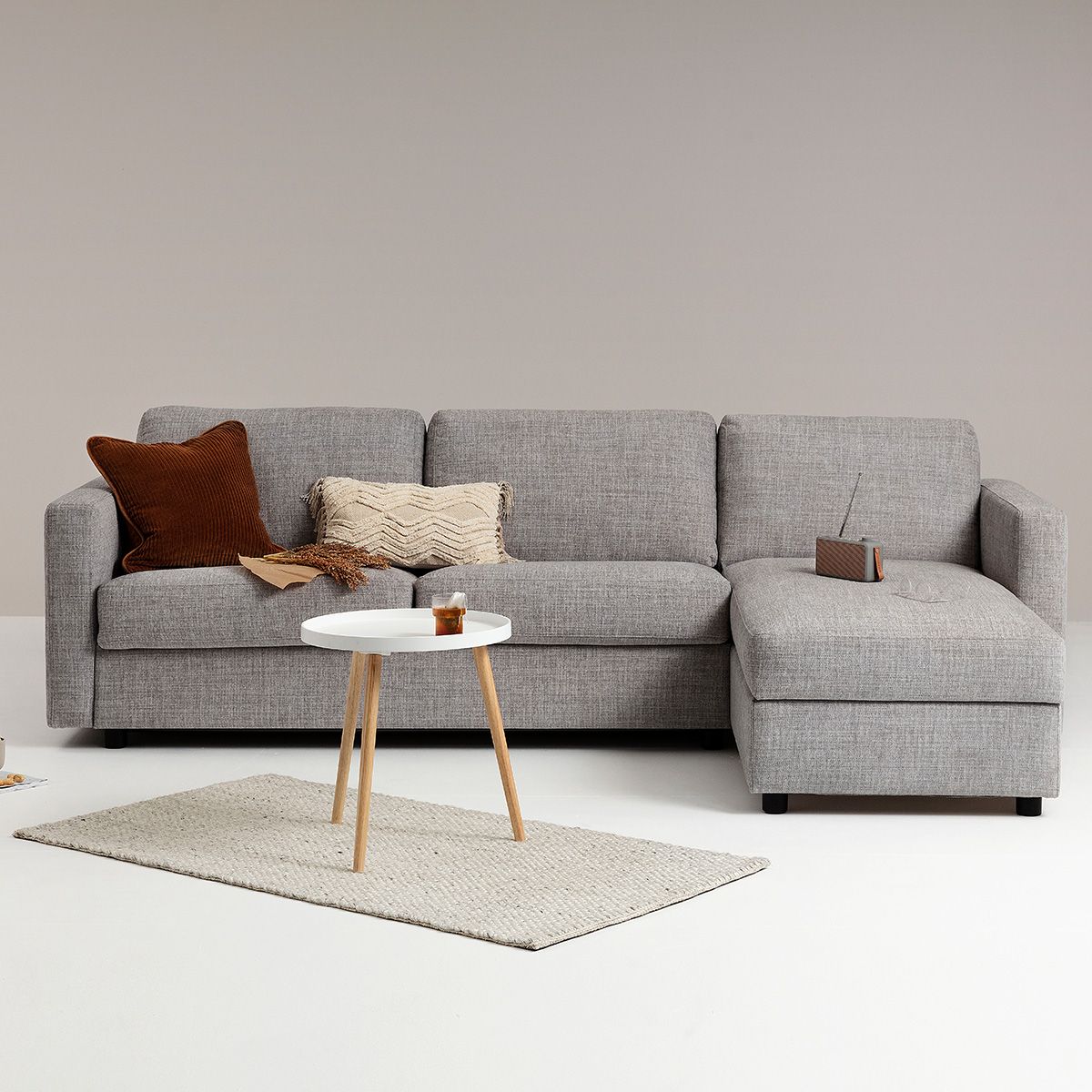 Hovden Saga 160 chaiselong sovesofa