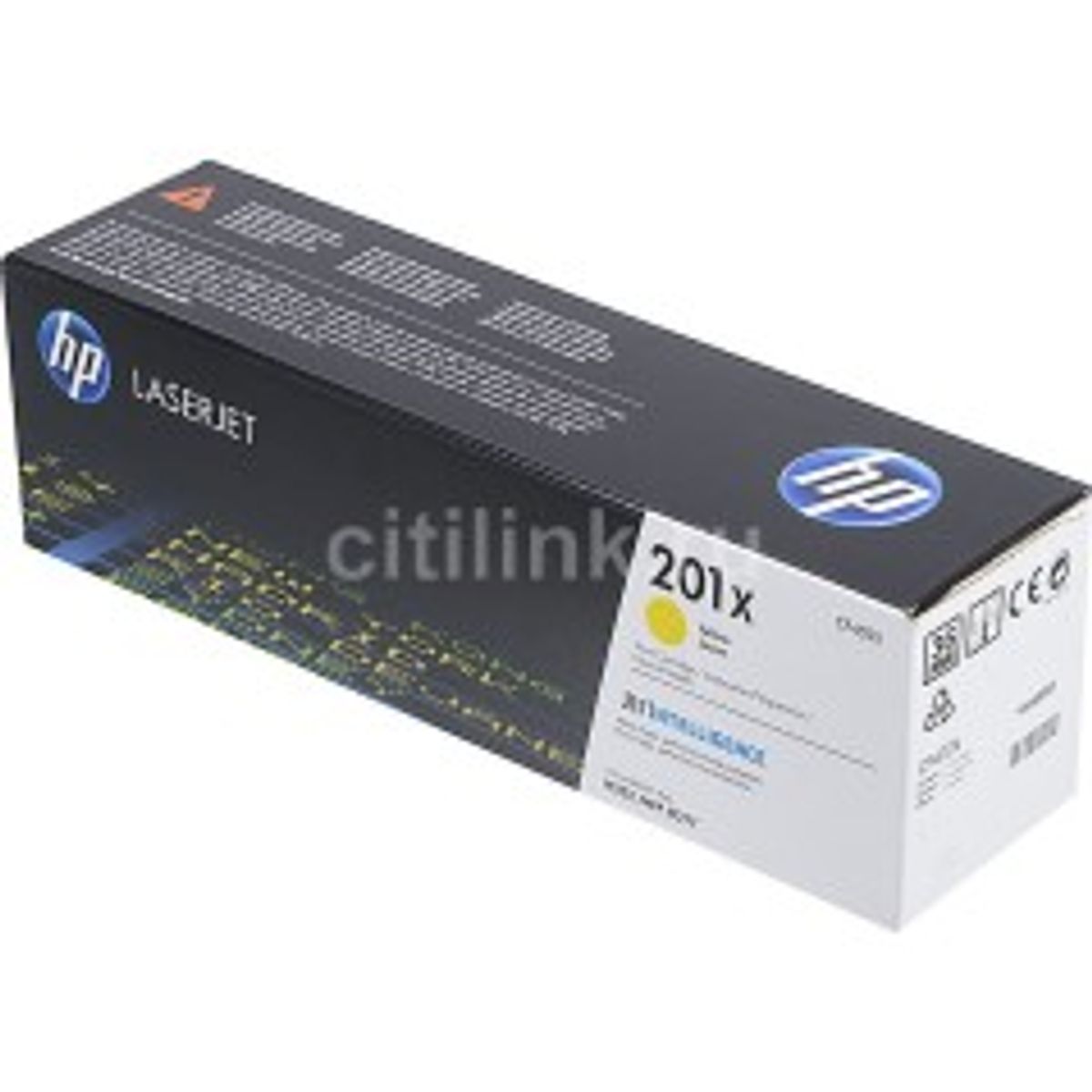 HP 201X Gul 2300 sider Toner CF402X