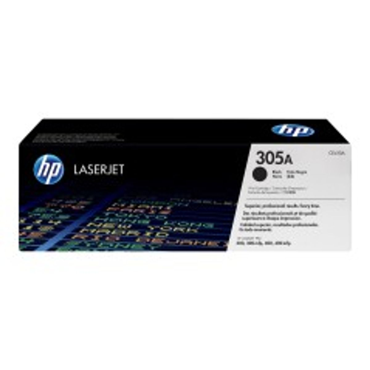 HP 305A Sort 2200 sider Toner CE410A