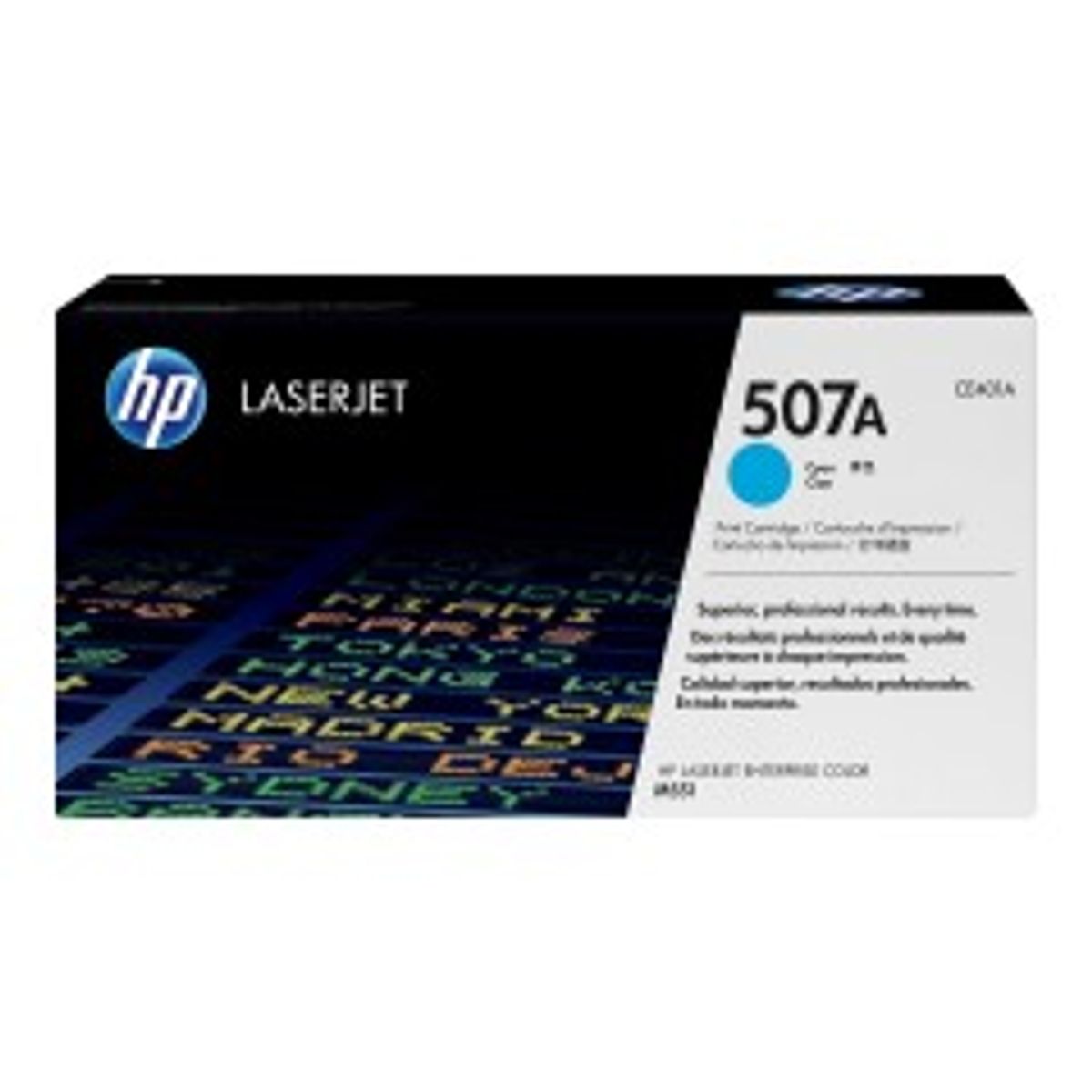 HP 507A Cyan 6000 sider Toner CE401A