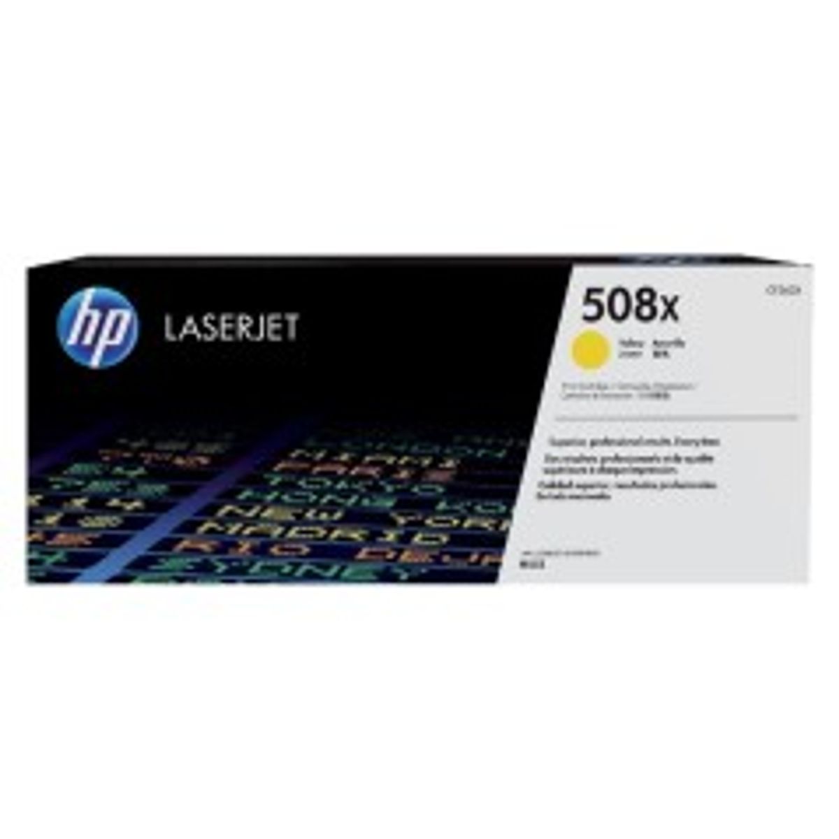 HP 508X Gul 9500 sider Toner CF362X